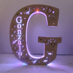 Lámpara  Inicial Dinosaurios