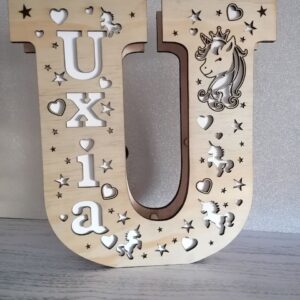 Lámpara  Inicial Unicornio