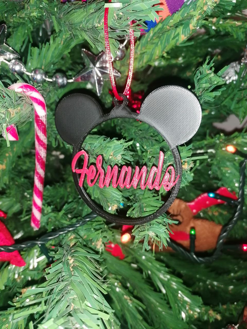 Bola Navidad Mickey Mouse - Imagen 2
