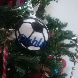 Bola Navidad Fútbol